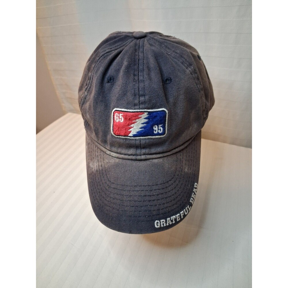 vintage GRATEFUL DEAD 65-95 VINTAGE DAD HAT Liquid Blue 2000 O/S Adjustable Hat